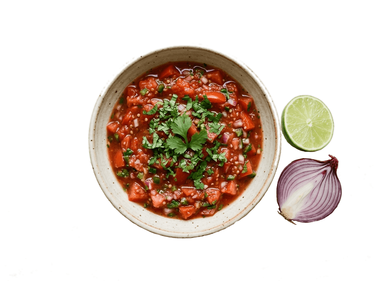 Small-batch organic salsa