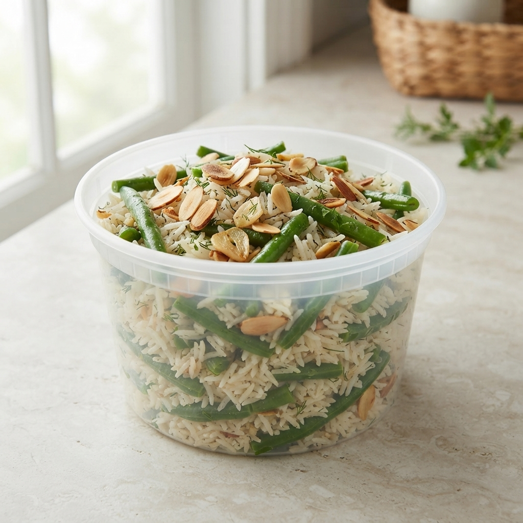 Basmati Rice w/ Green Beans